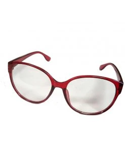 Exclusive Sally Jessy Raphael Red Costume Glasses